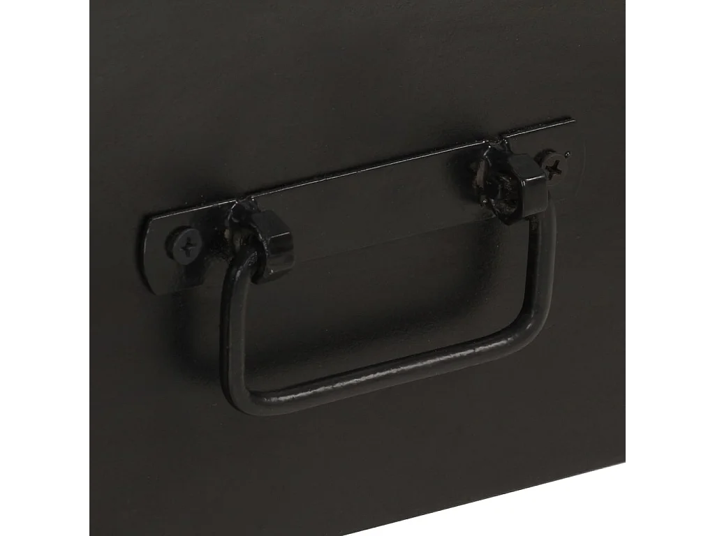 Claire-Aurore  Meuble TV 120x30x40 cm Bois massif de manguier