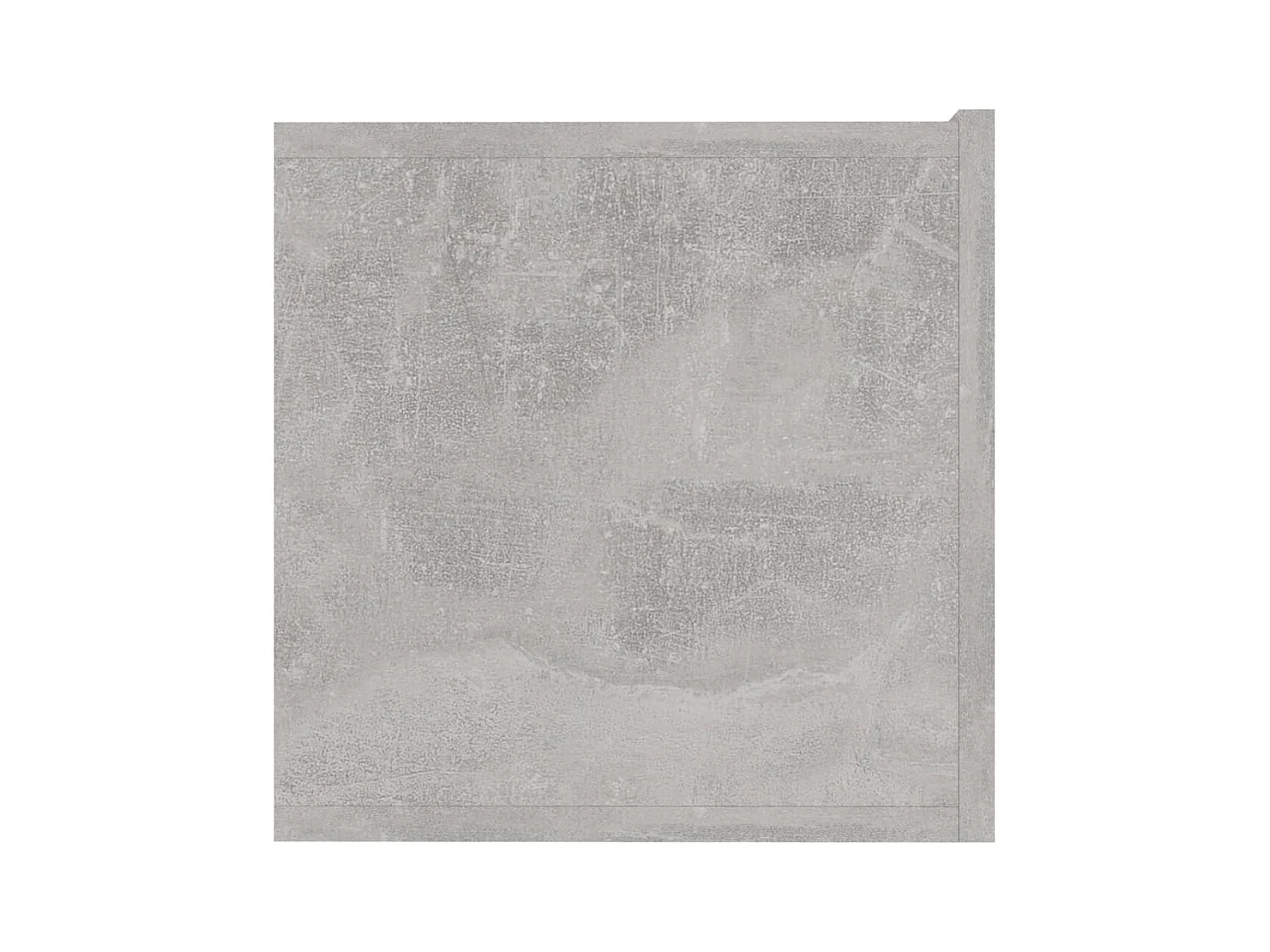Mitchel  Meuble TV Gris béton 80x30x30 cm Bois d’ingénierie