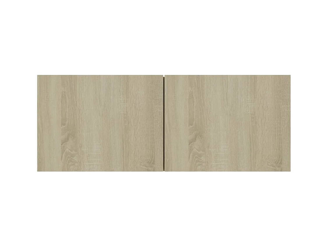 Olivia  Meubles TV 3 pcs Chêne sonoma Bois d'ingénierie