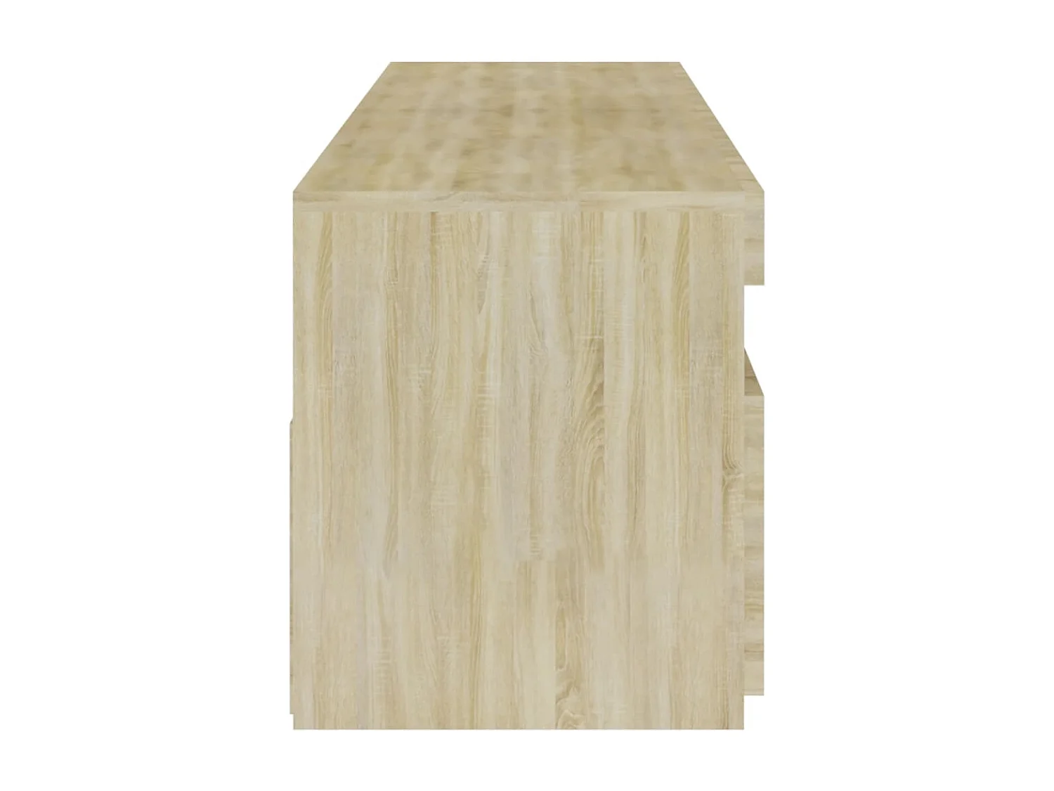 Ilion  Meubles TV 2 pcs avec lumières LED Chêne sonoma 75x35x40 cm