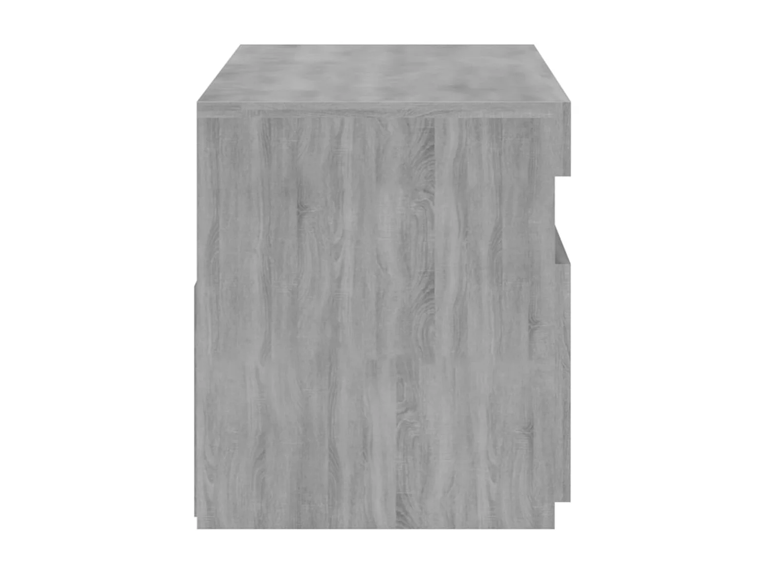 Ilion  Tv-meubel met LED-verlichting 75x35x40 cm grijs sonoma eiken