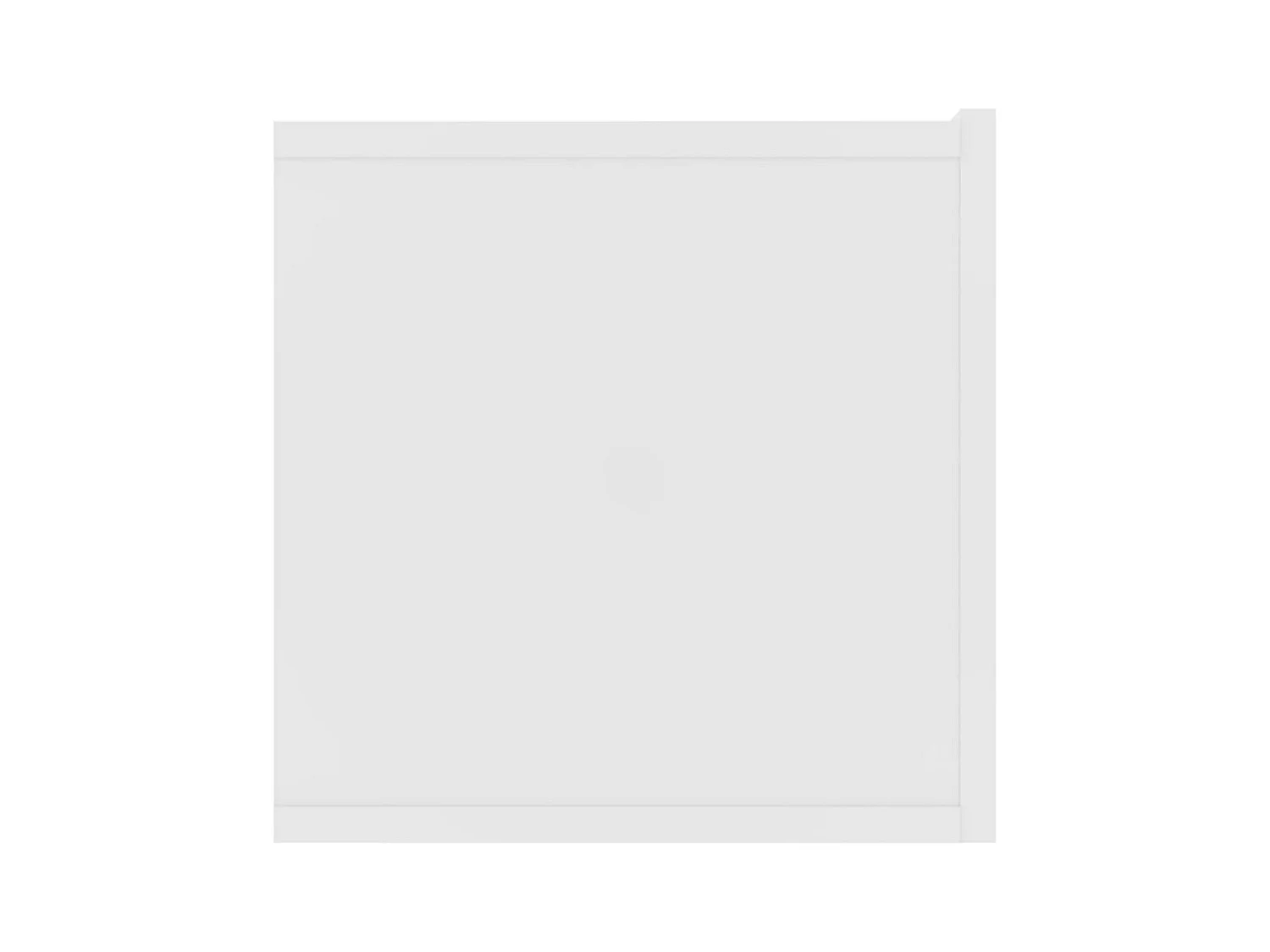 Ballinger  Meubles TV 2 pcs blanc 80x30x30 cm bois d'ingénierie