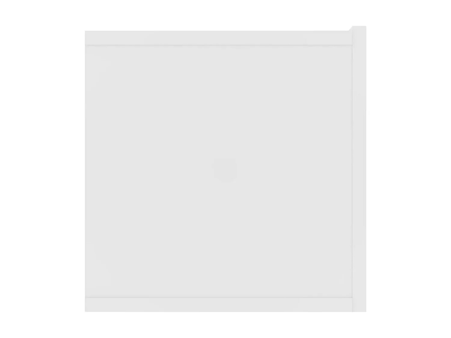 Ballinger  Meubles TV 2 pcs blanc 80x30x30 cm bois d'ingénierie