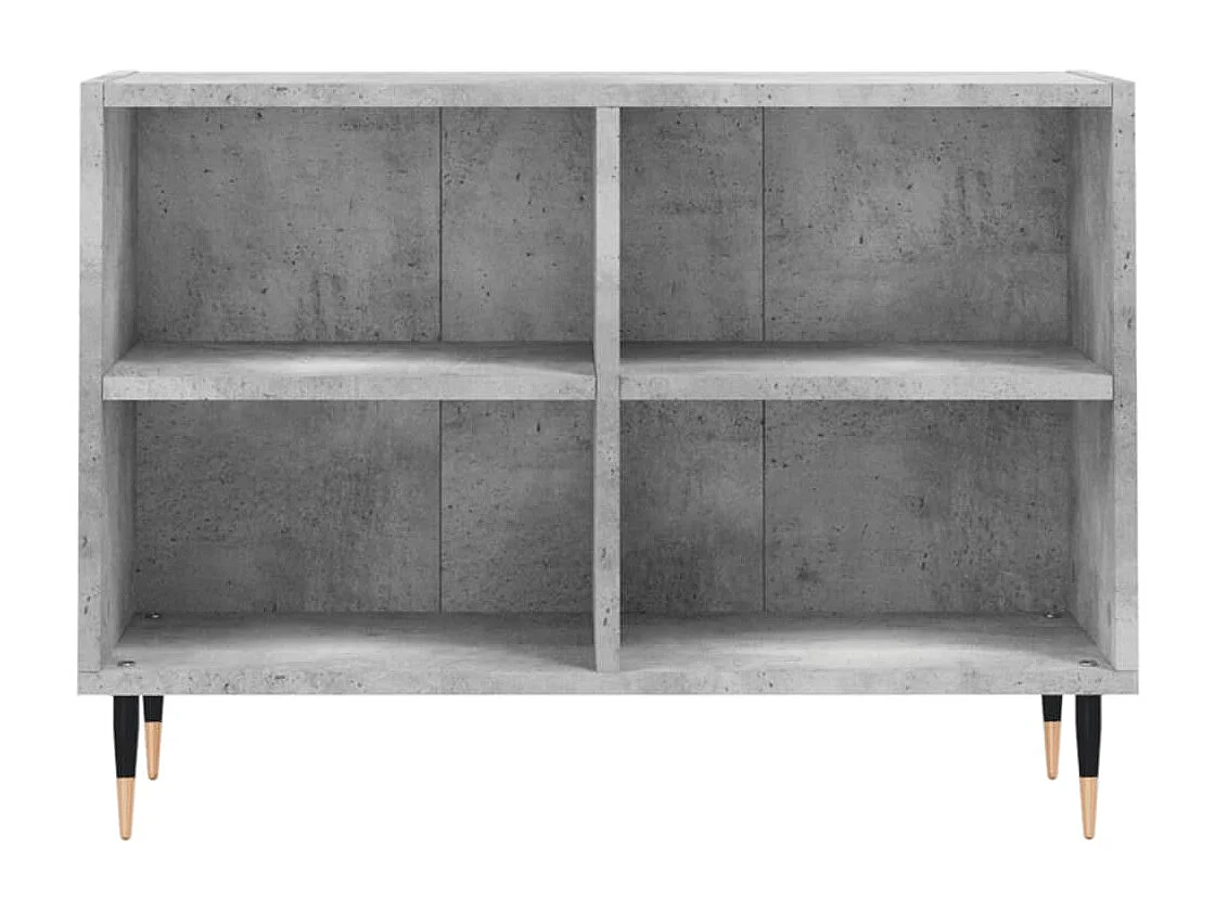 Udir  Mueble de TV madera de ingeniería gris hormigón 69,5x30x50 cm