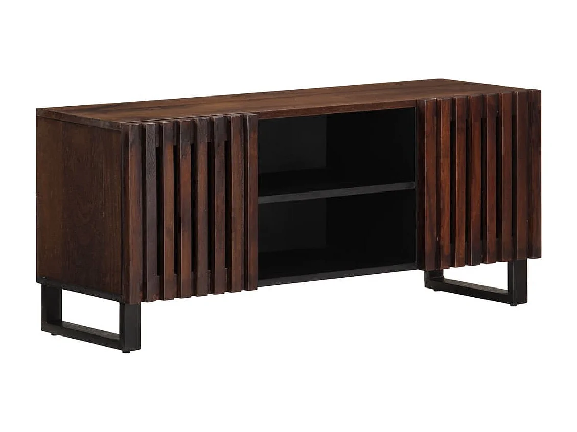 Lyric  Tv-meubel 105x34x46 cm massief mangohout bruin