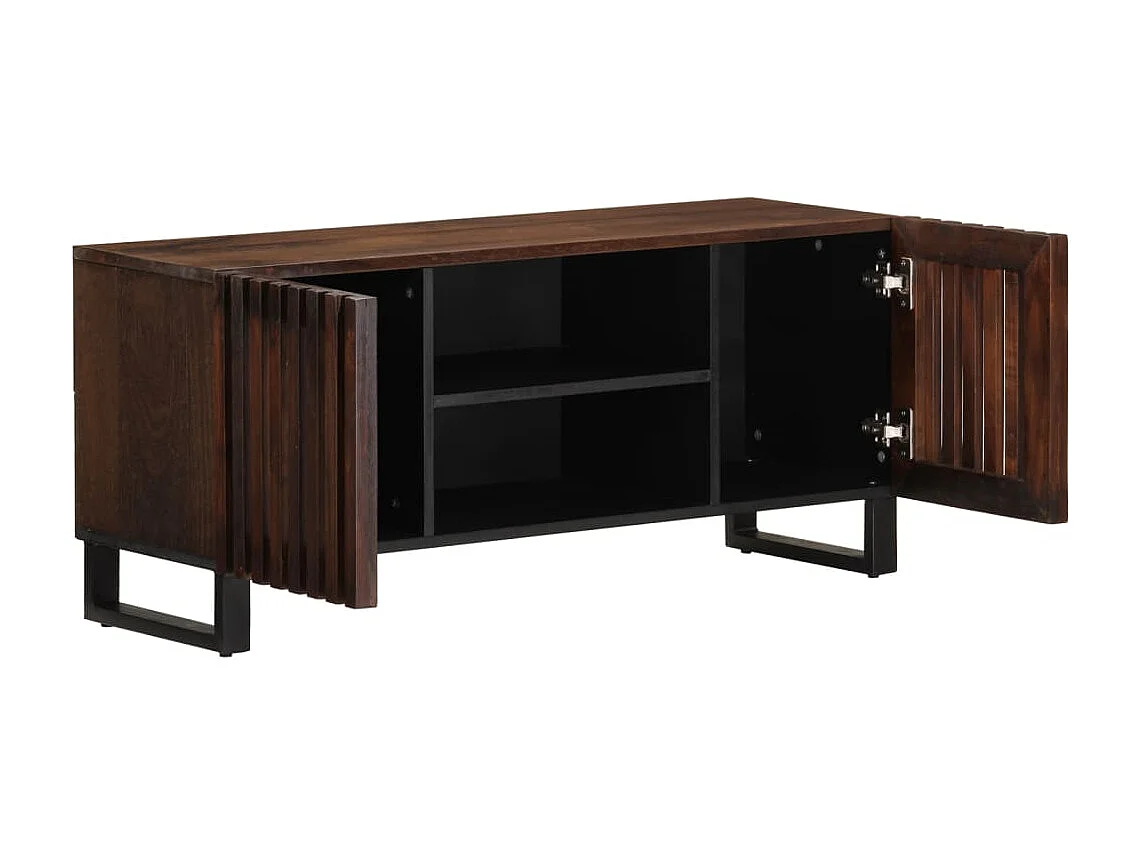 Lyric  Tv-meubel 105x34x46 cm massief mangohout bruin