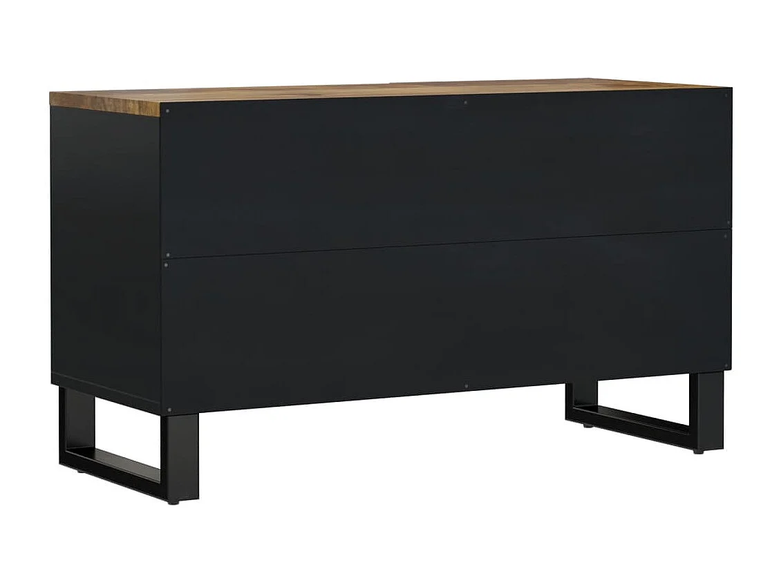 Torval  Meuble TV 80x33x46 cm bois de manguier et d'ingénierie