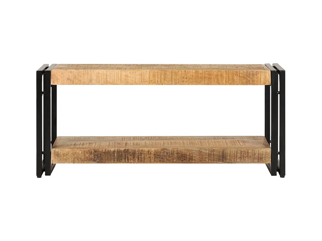 Clearfield  Meuble TV 90x30x40 cm Bois de manguier massif