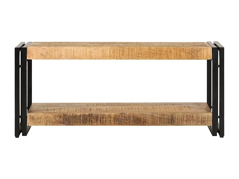 Clearfield  Meuble TV 90x30x40 cm Bois de manguier massif