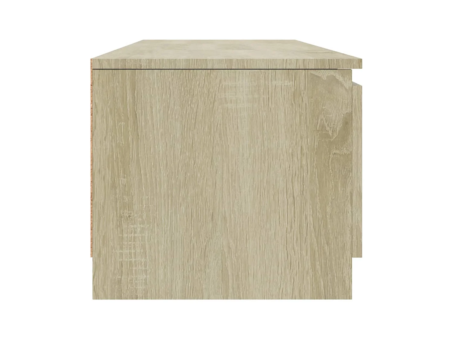 Kingman  Meuble TV Chêne sonoma 140x40x35,5 cm Bois d'ingénierie