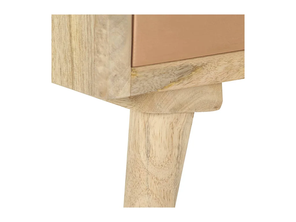 Garden Furniture -  Meuble TV 110x30x45 cm Bois de manguier solide