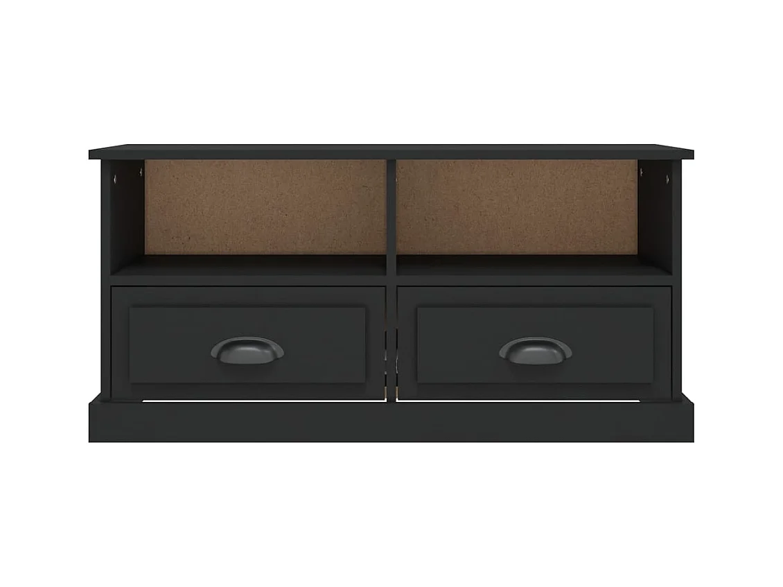 Vrelmi  Tv-meubel 93x35,5x45 cm bewerkt hout zwart