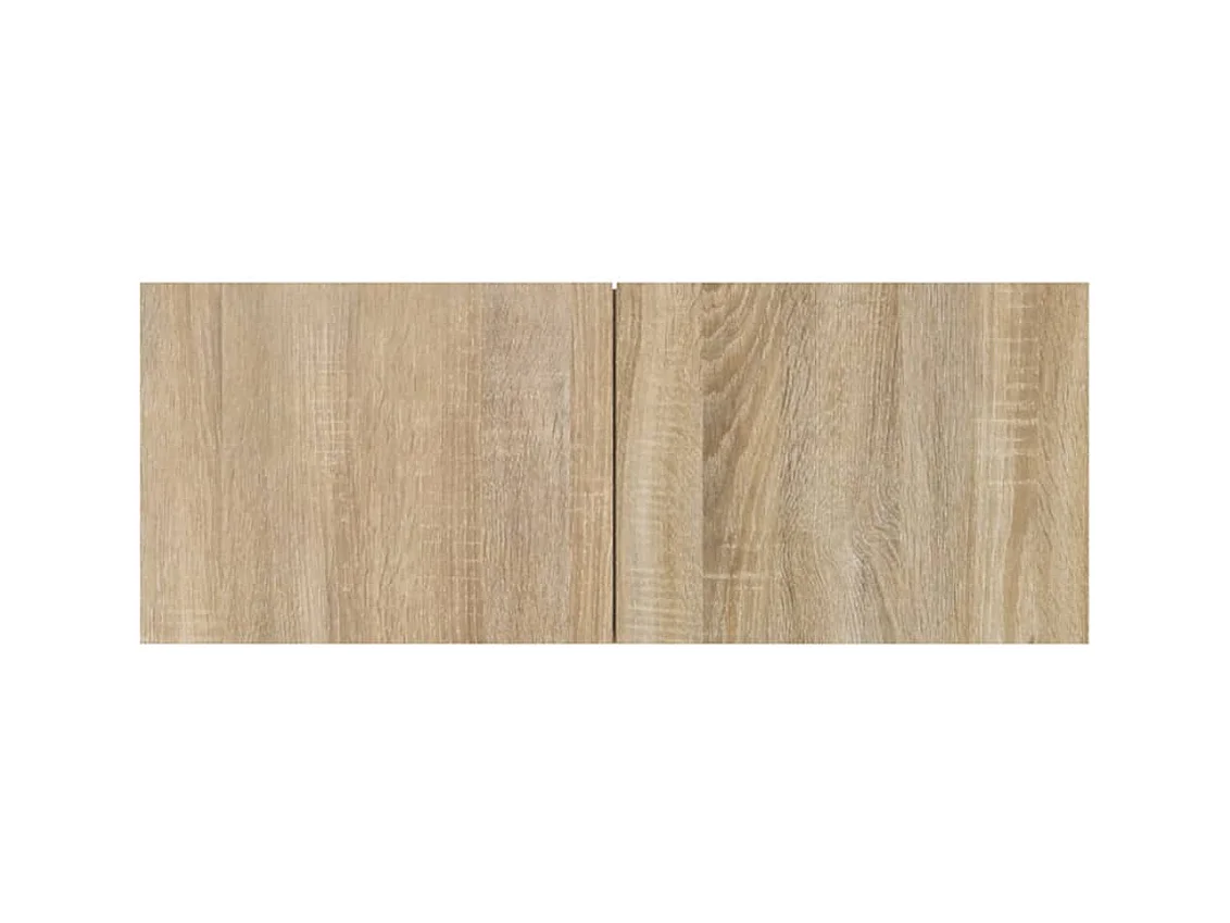 Ballinger  Meubles TV 2 pcs chêne sonoma 80x30x30 cm bois d'ingénierie