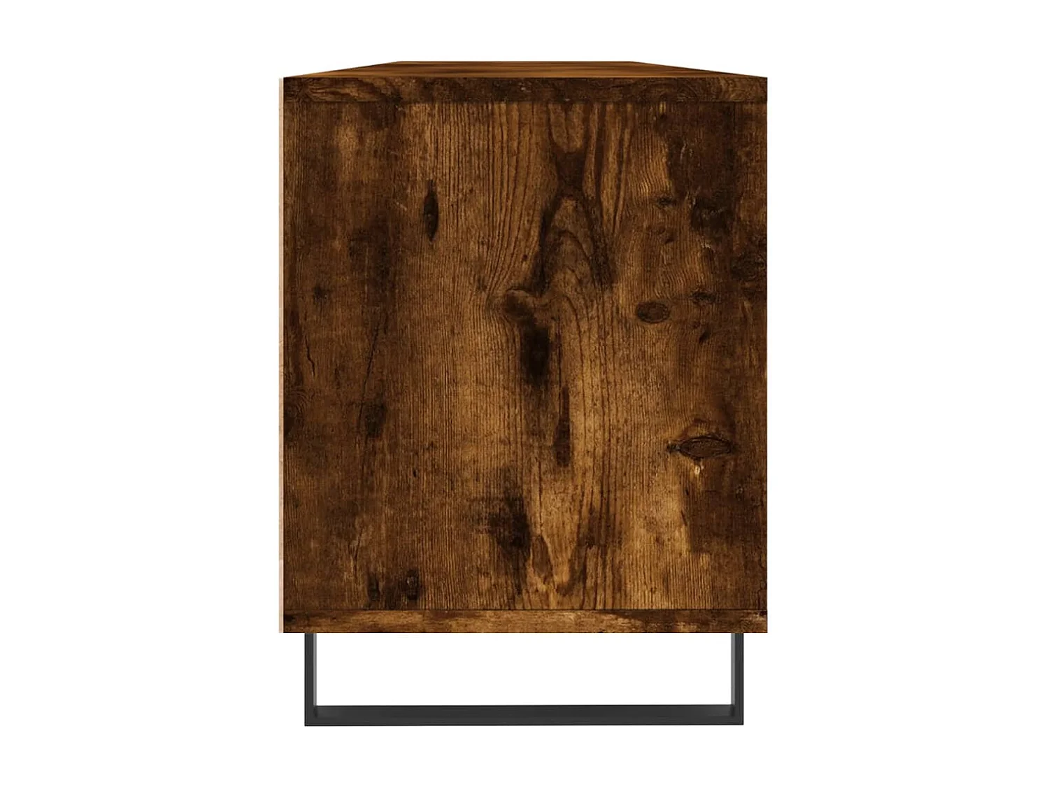 Hørning  Meuble TV chêne fumé 150x30x44,5 cm bois d'ingénierie