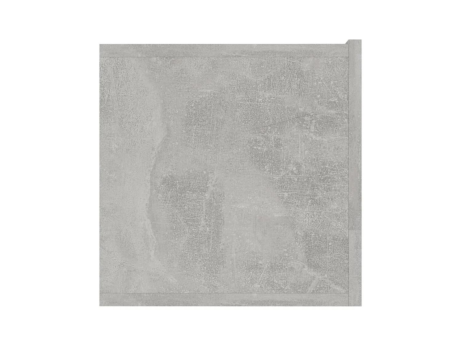 Mitchel  Meuble TV Gris béton 120x30x30 cm Bois d’ingénierie