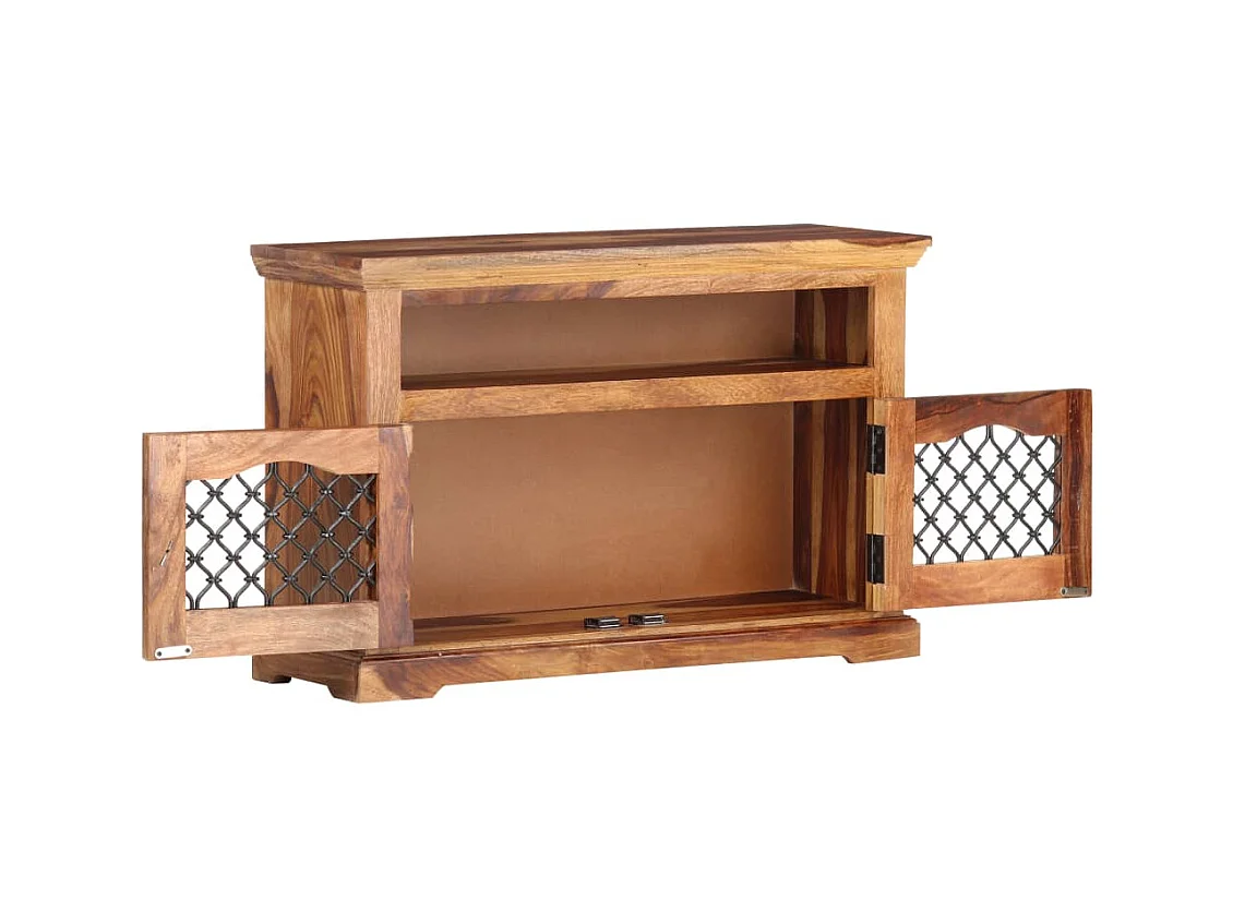 Garden Furniture -  Meuble TV 90x30x60 cm Bois solide