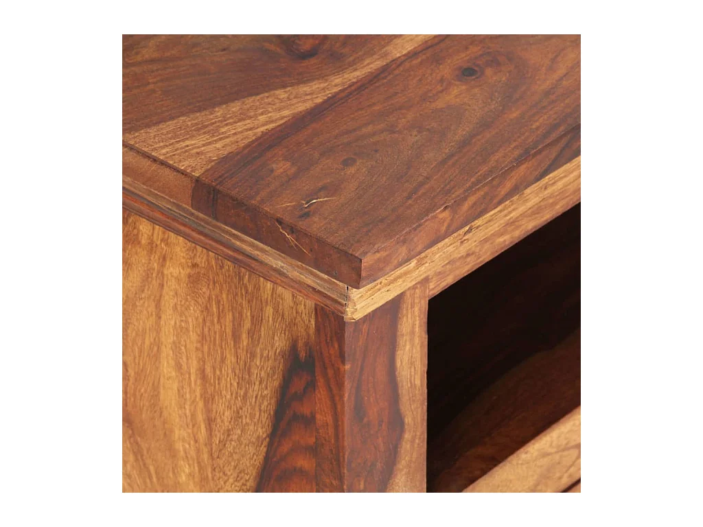 Garden Furniture -  Meuble TV 90x30x60 cm Bois solide