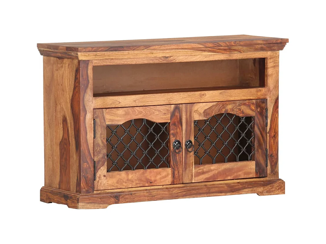 Garden Furniture -  Meuble TV 90x30x60 cm Bois solide