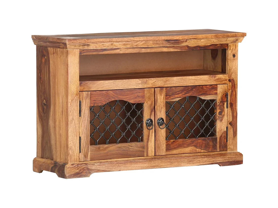 Garden Furniture -  Meuble TV 90x30x60 cm Bois solide