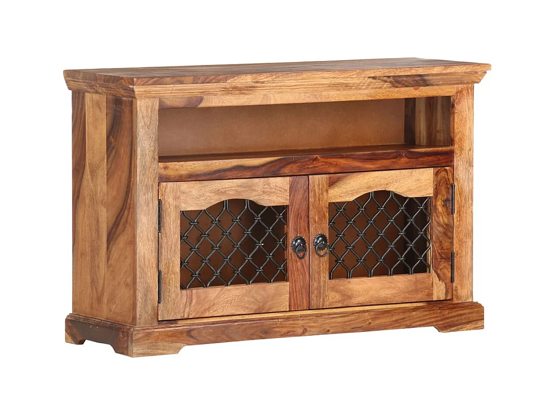 Garden Furniture -  Meuble TV 90x30x60 cm Bois solide