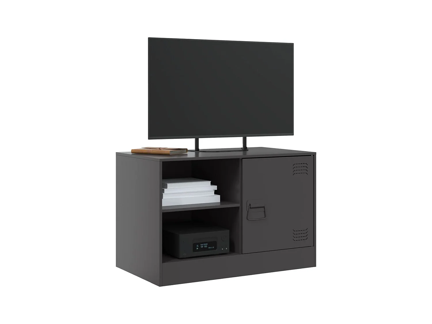 Borrego Springs  Tv-meubel 67x39x44 cm staal zwart