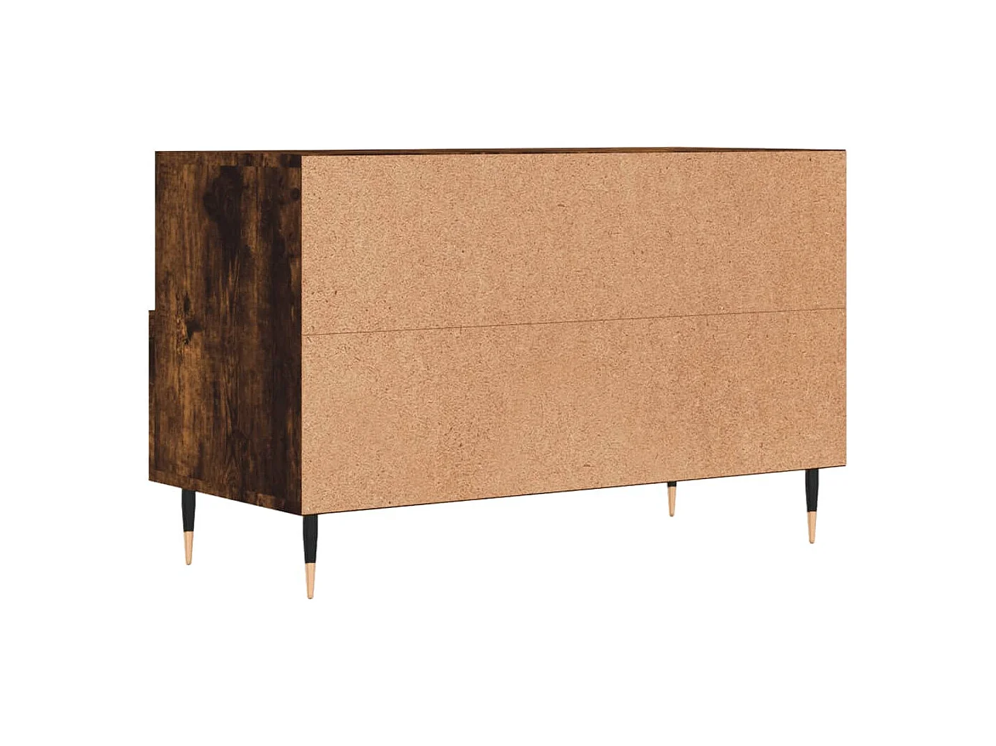 Arroyo Grande  Tv-meubel 80x36x50 cm bewerkt hout gerookt eikenkleurig