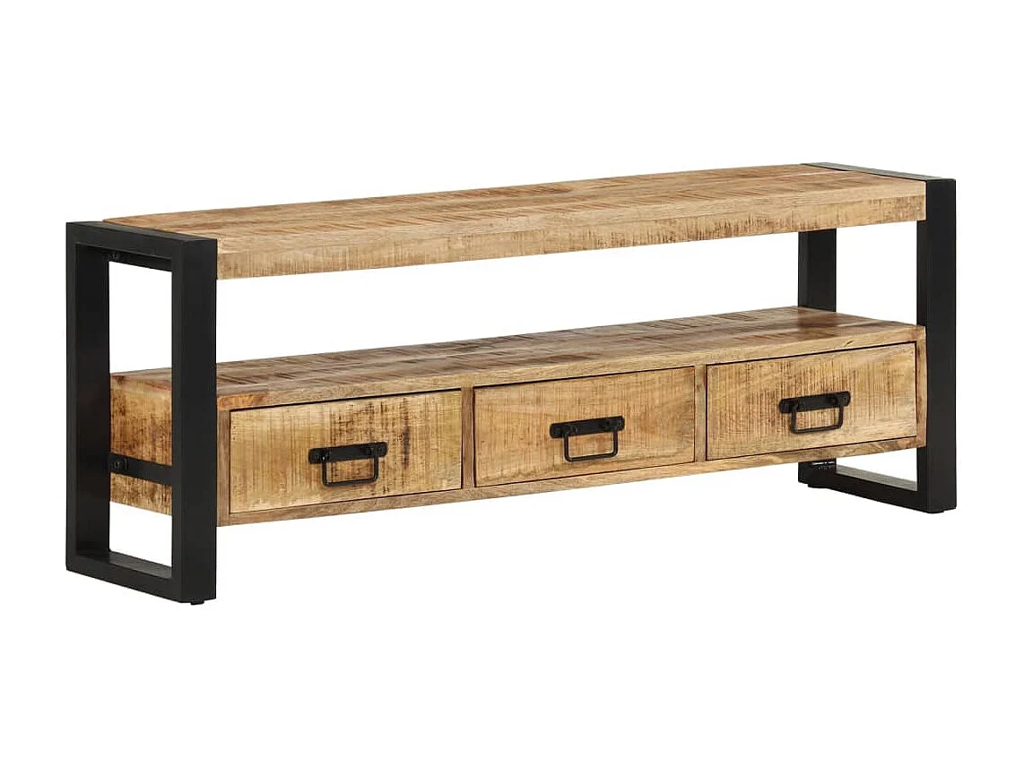 La Mirada  Tv-meubel 120x30x45 cm massief mangohout