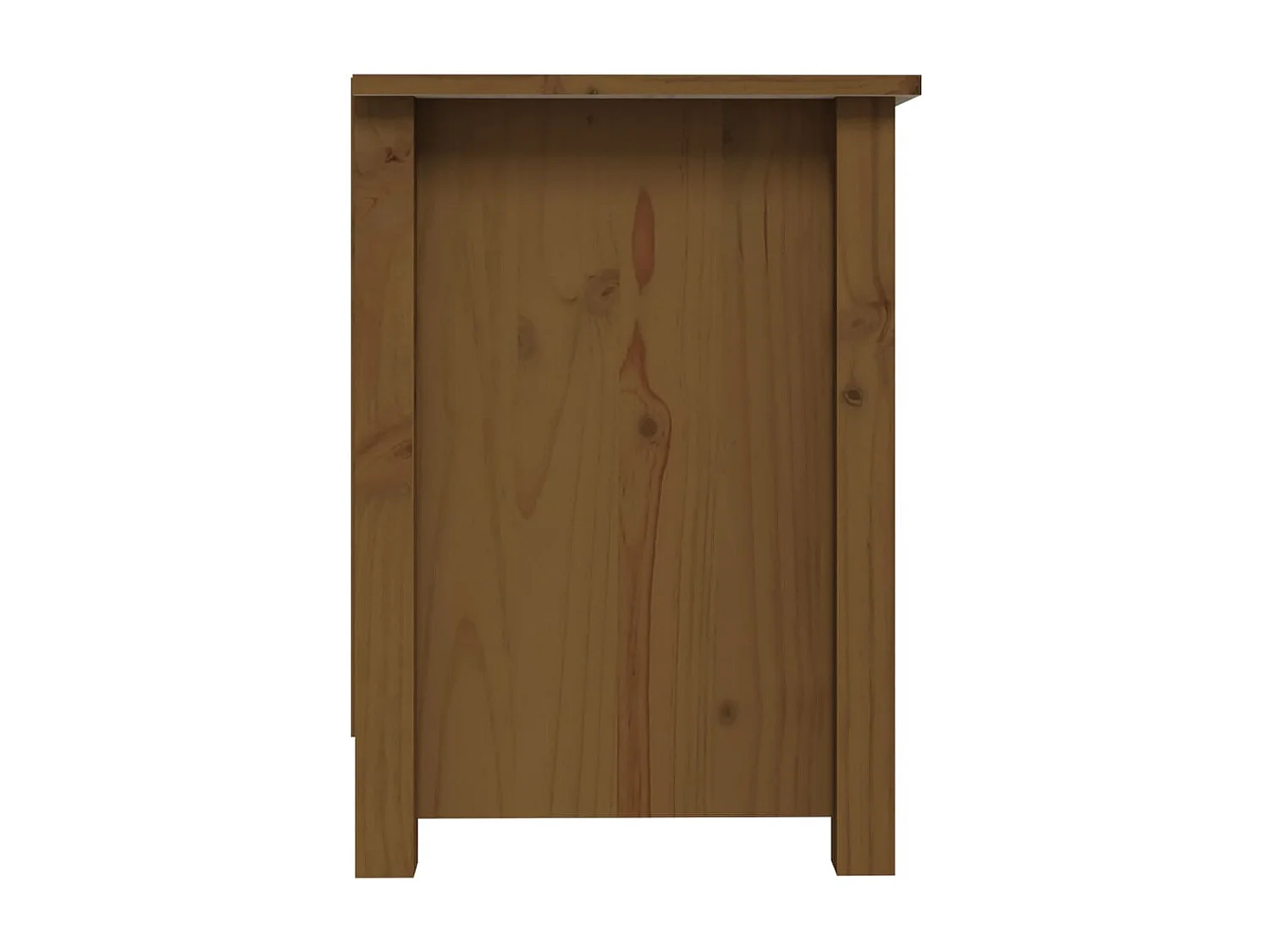 Jean-Gabriel  Tv-meubel 70x36,5x52 cm massief grenenhout honingbruin