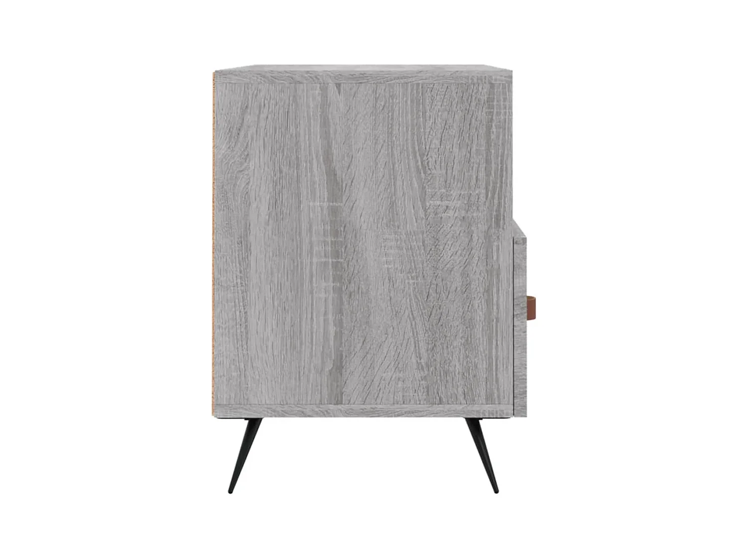 Lee  Meuble TV Sonoma gris 80x36x50 cm Bois d'ingénierie