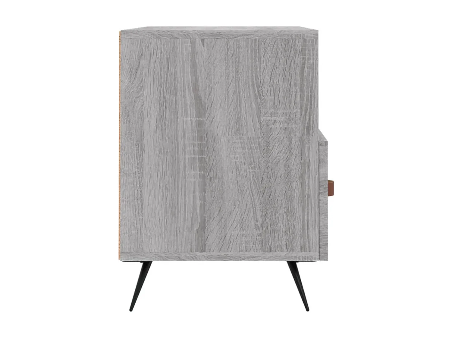 Lee  Meuble TV Sonoma gris 80x36x50 cm Bois d'ingénierie