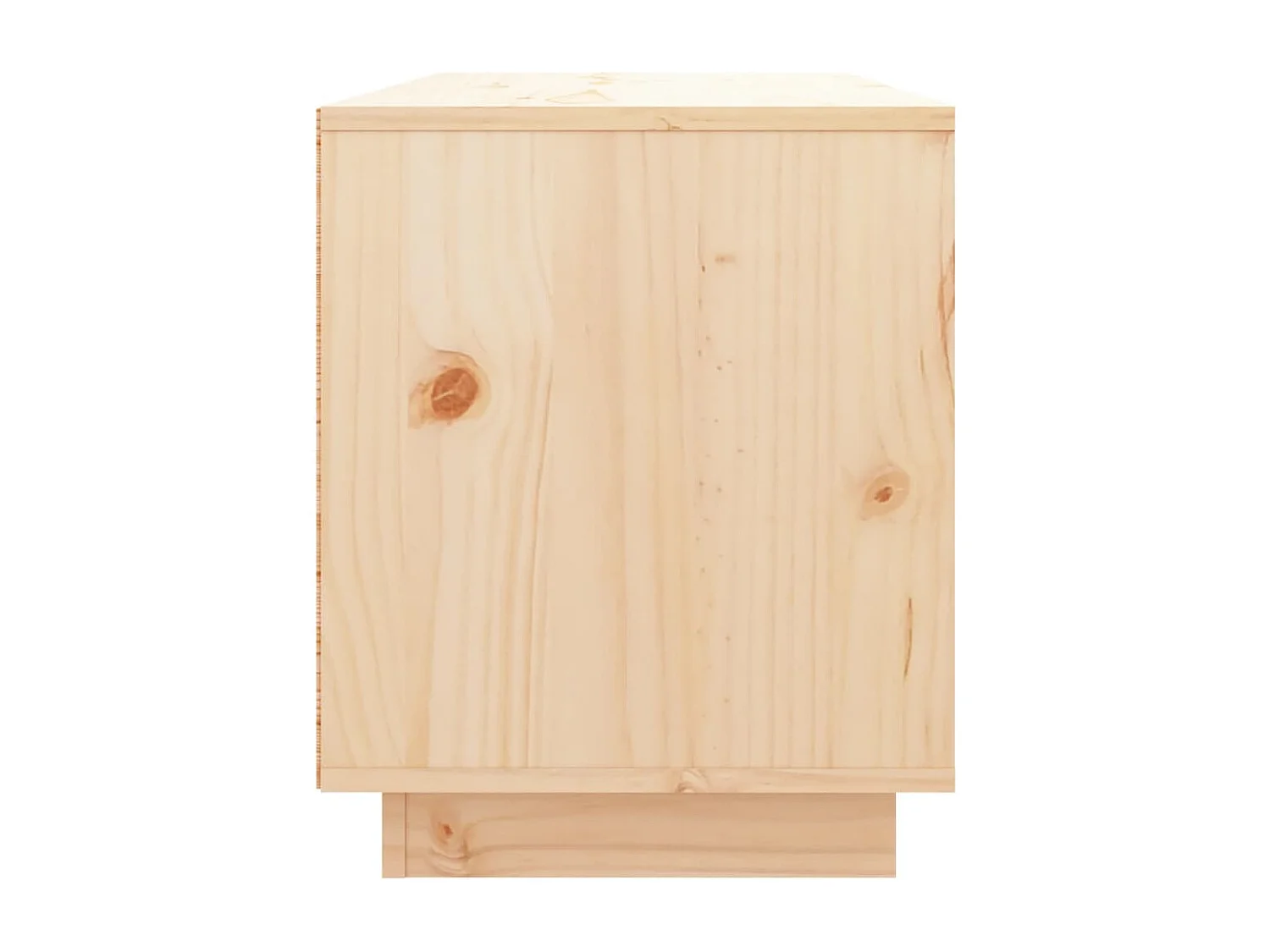 François-Paul  Meuble TV 74x35x44 cm Bois de pin massif