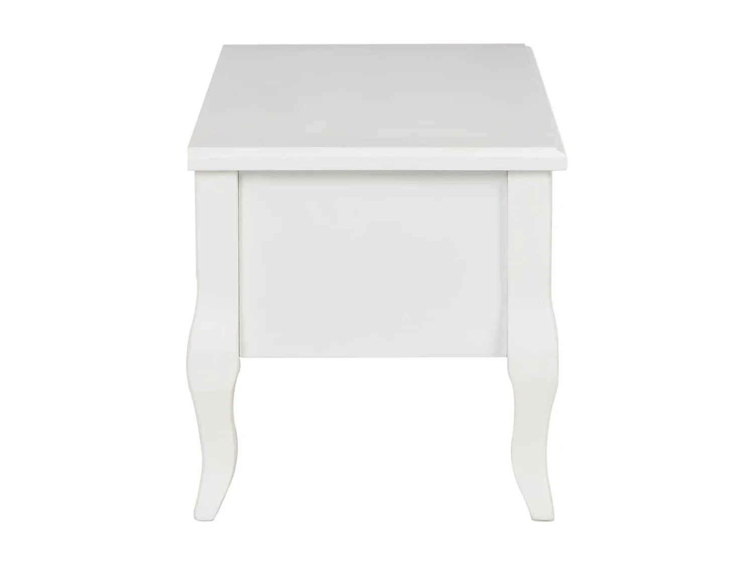 Jean-Félix-Paul  Meuble TV Blanc 100 x 35 x 35 cm Bois