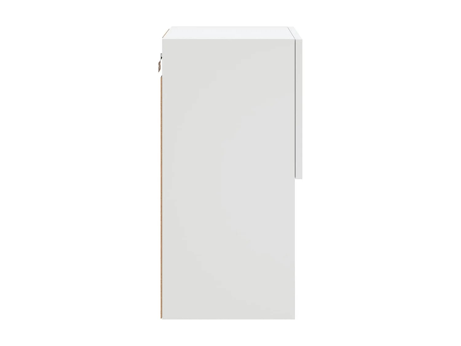 Almar  Meuble TV avec lumières LED blanc 30,5x30x60 cm