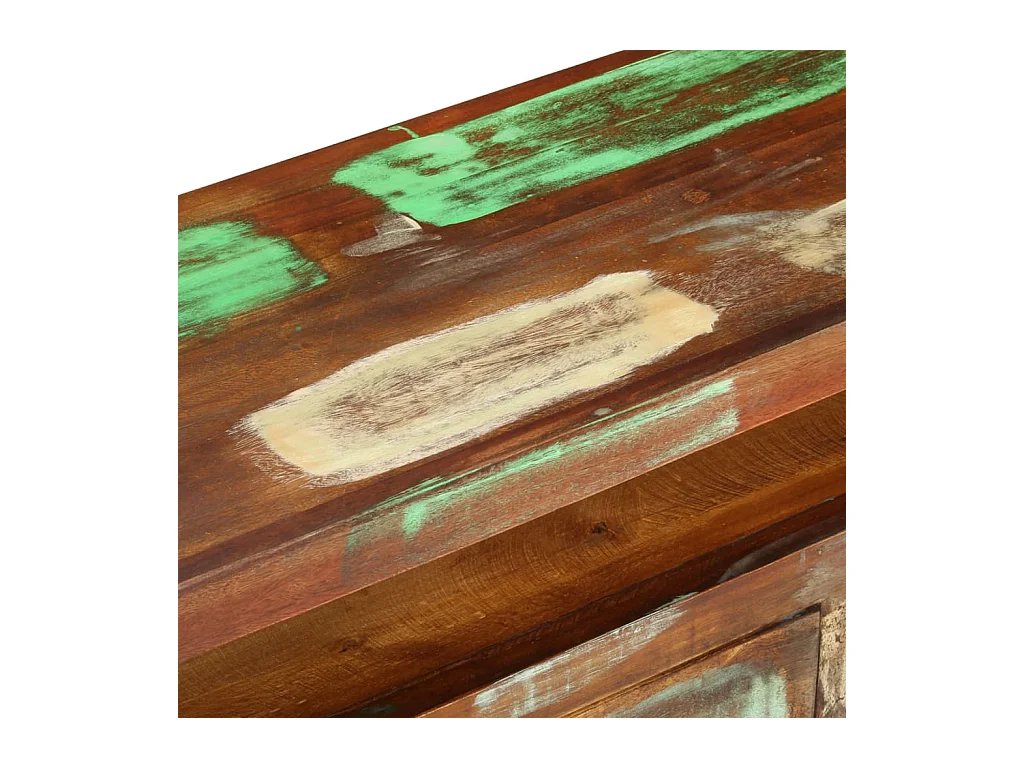 Sophie-Marie-Bernadette  Tv-meubel 110x30x40 cm massief gerecycled hout meerkleurig