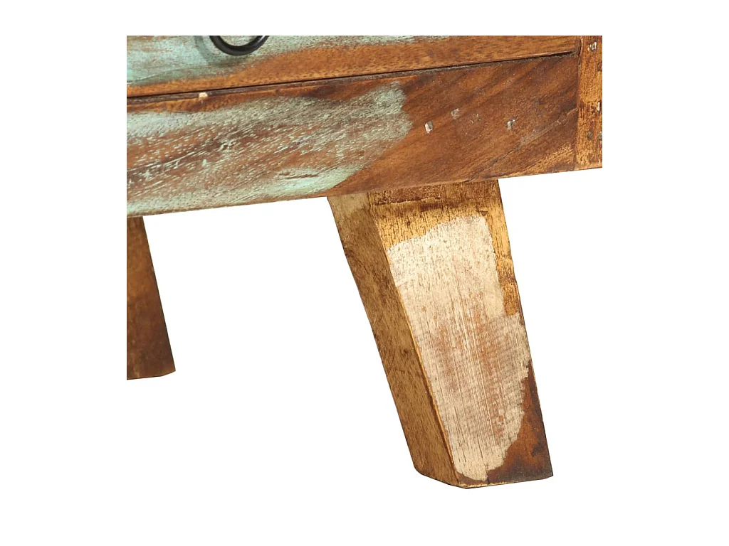 Sophie-Marie-Bernadette  Tv-meubel 110x30x40 cm massief gerecycled hout meerkleurig