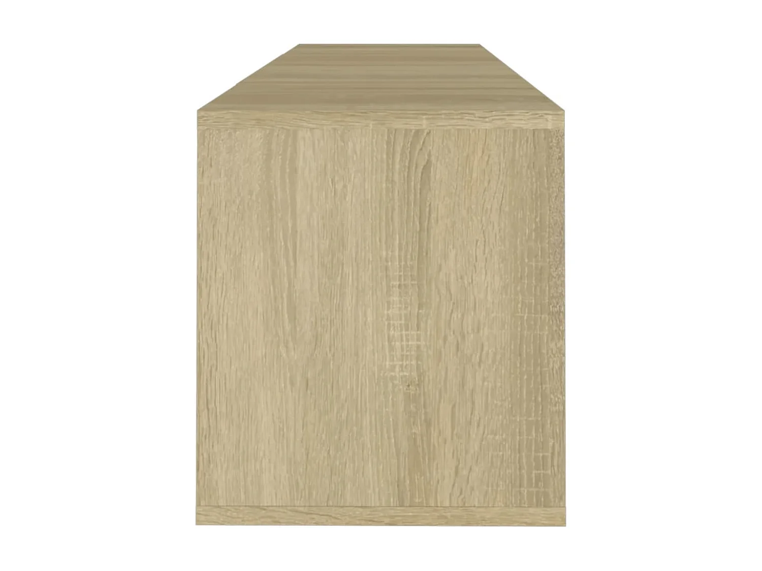 Qirin  Tv-meubel 120x30x40,5 cm bewerkt hout sonoma eikenkleurig