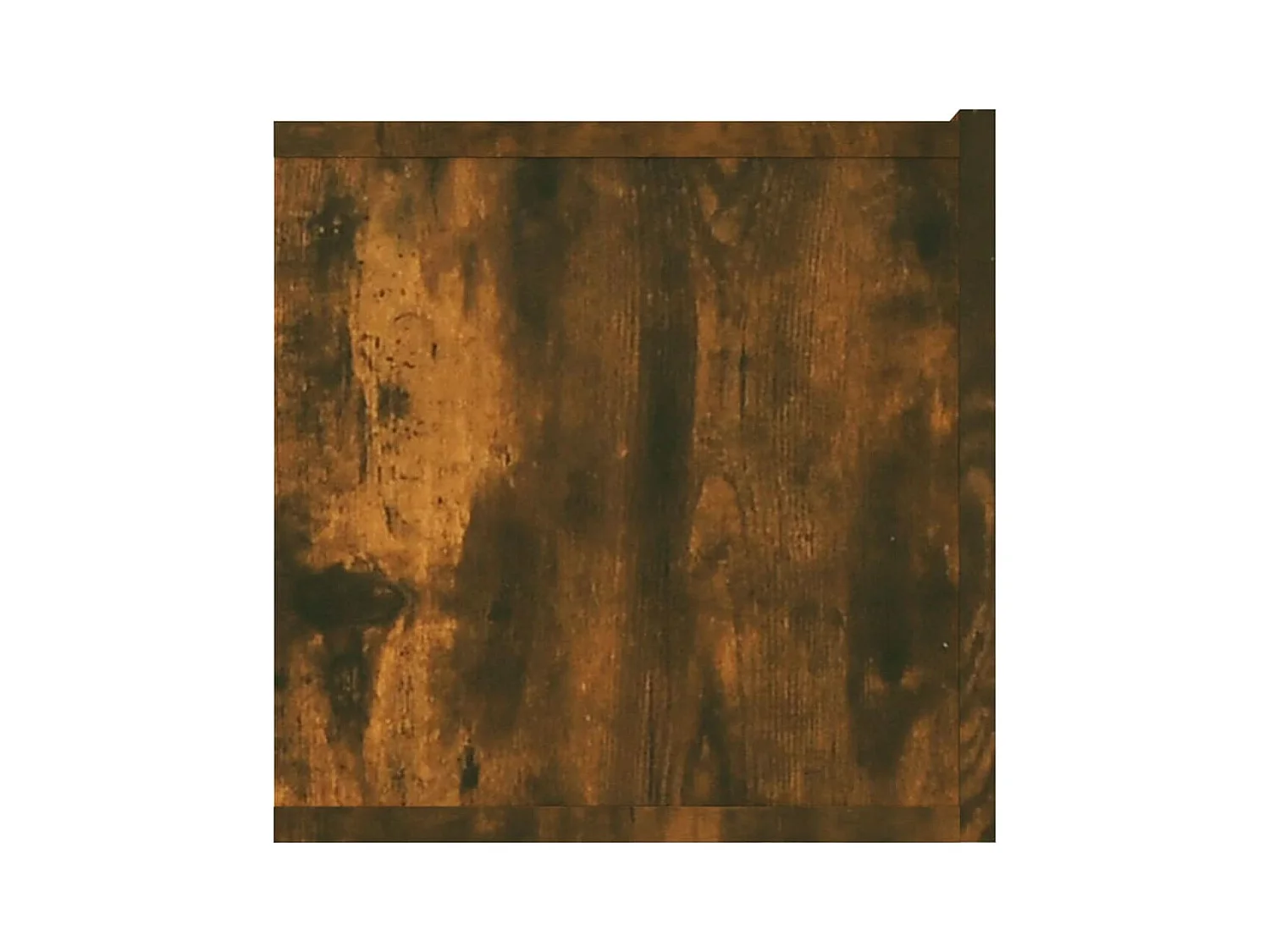 Ballinger  Meuble TV chêne fumé 80x30x30 cm bois d'ingénierie