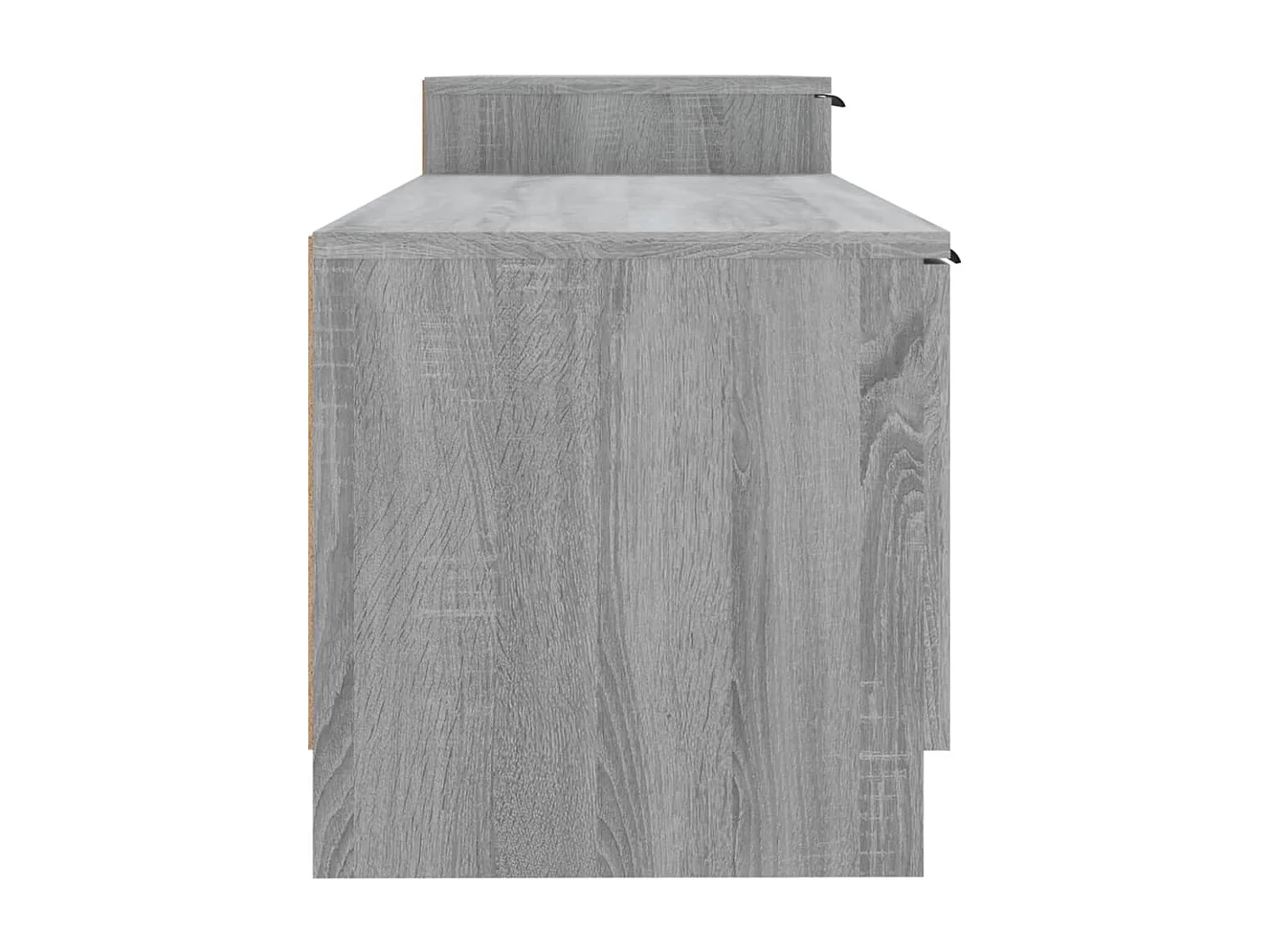 Nail  Meuble TV Sonoma gris 158,5x36x45 cm Bois d'ingénierie