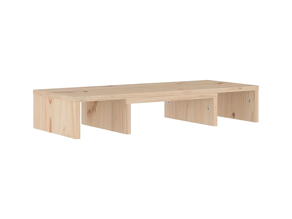 Prolenta Premium -  Support pour moniteur 60x24x10,5 cm Bois de pin solide