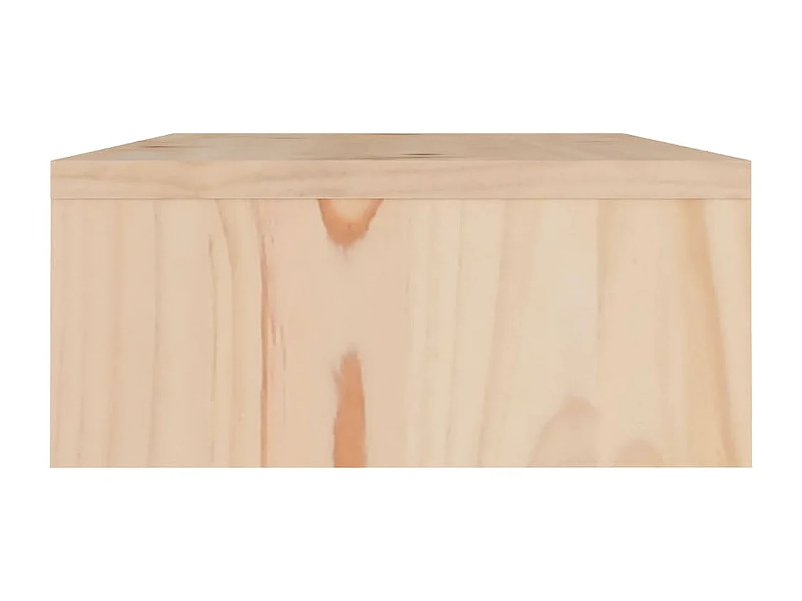 Prolenta Premium -  Monitorstandaard 60x24x10,5 cm massief grenenhout