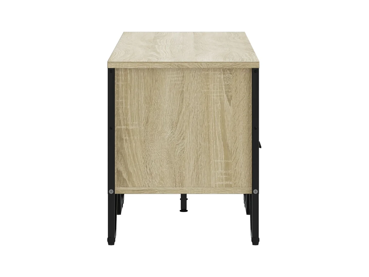 Henri-Jean  Meuble TV chêne sonoma 122x34x41 cm bois d'ingénierie