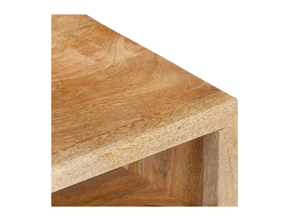 Garden Furniture -  Tv-meubel 110x30x40 cm massief mangohout