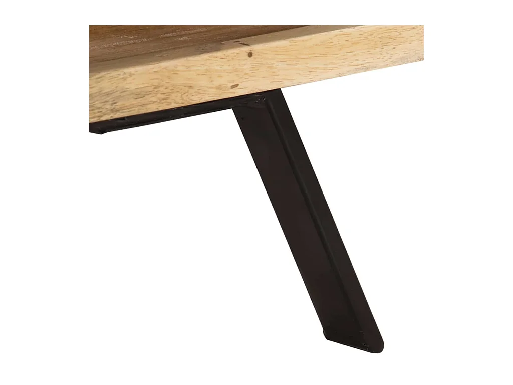 Garden Furniture -  Tv-meubel 110x30x40 cm massief mangohout