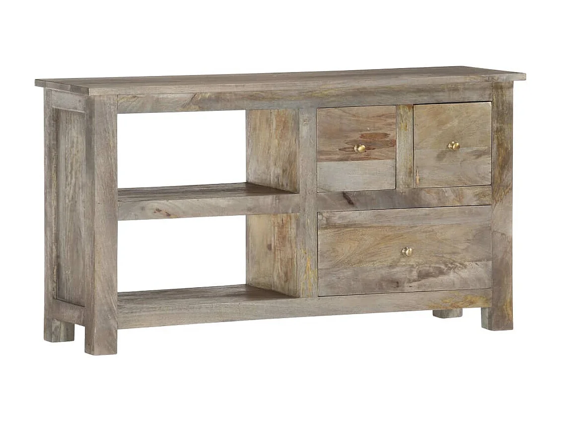 Garden Furniture -  Tv-meubel 100x30x55 cm massief mangohout