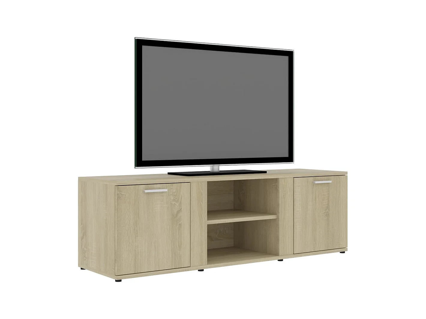 Teodoro Giuseppe  Meuble TV Chêne sonoma 120x34x37 cm Bois d’ingénierie