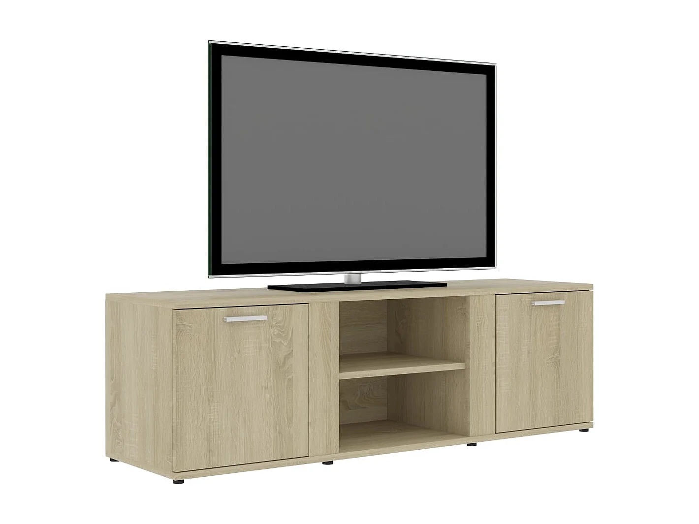 Teodoro Giuseppe  Meuble TV Chêne sonoma 120x34x37 cm Bois d’ingénierie
