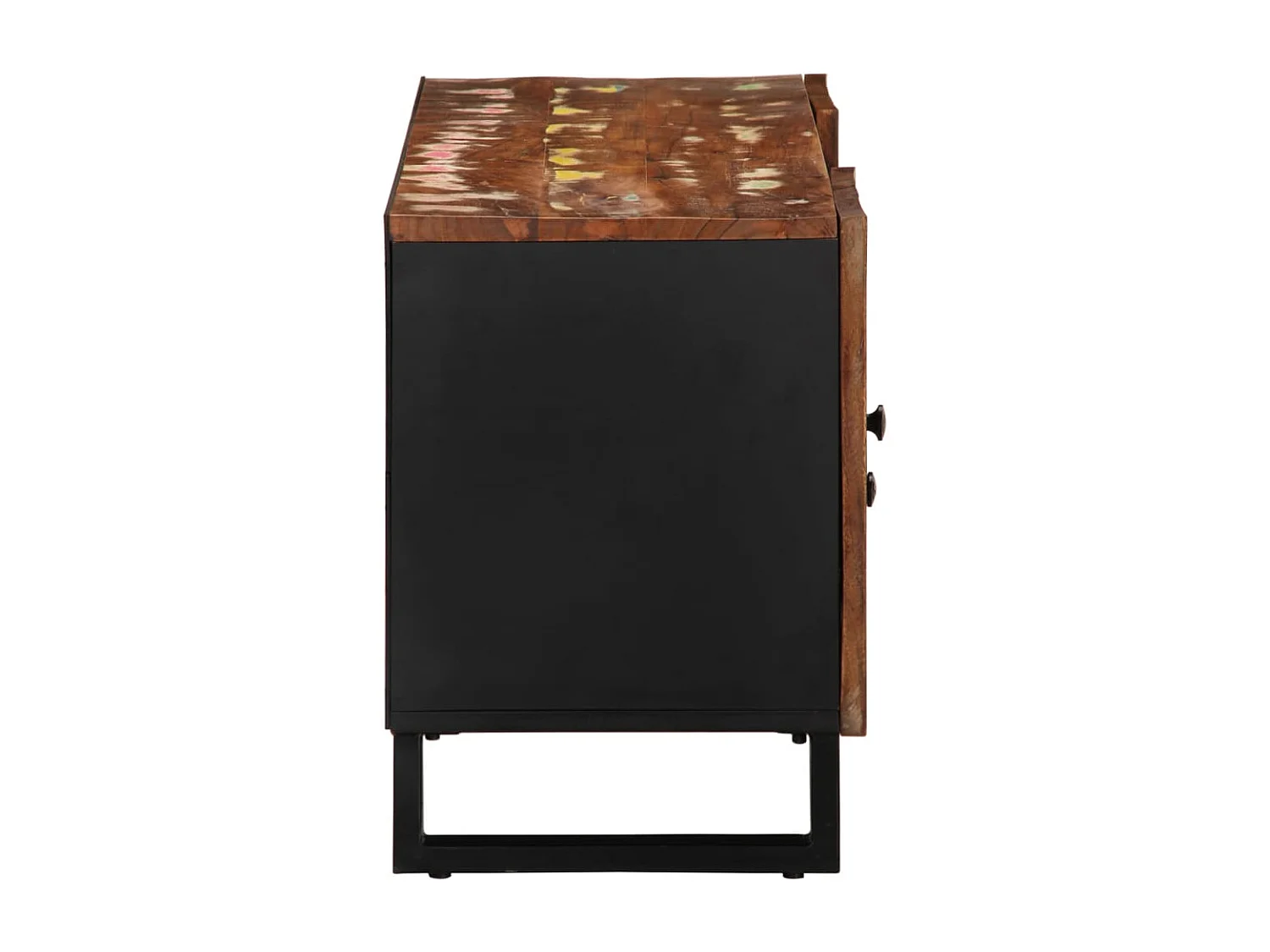 Invar  Meuble TV 105x33,5x46 cm bois de récupération et d'ingénierie