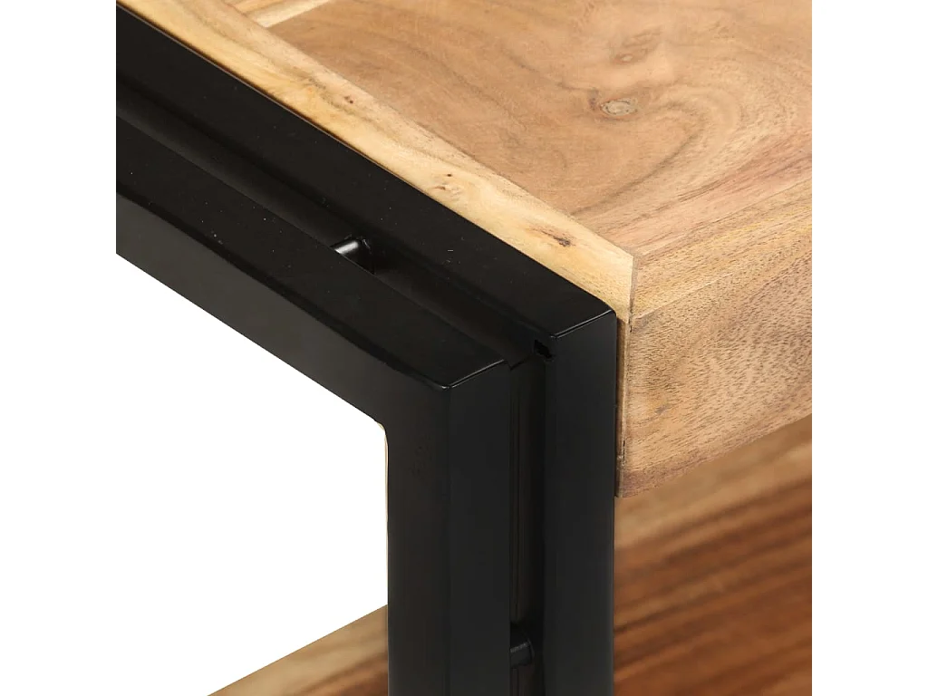 Clearfield  Tv-meubel 90x30x40 cm massief acaciahout