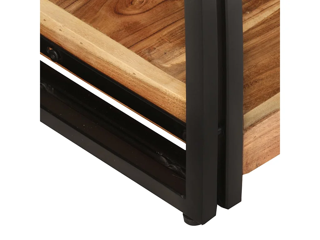 Clearfield  Tv-meubel 90x30x40 cm massief acaciahout