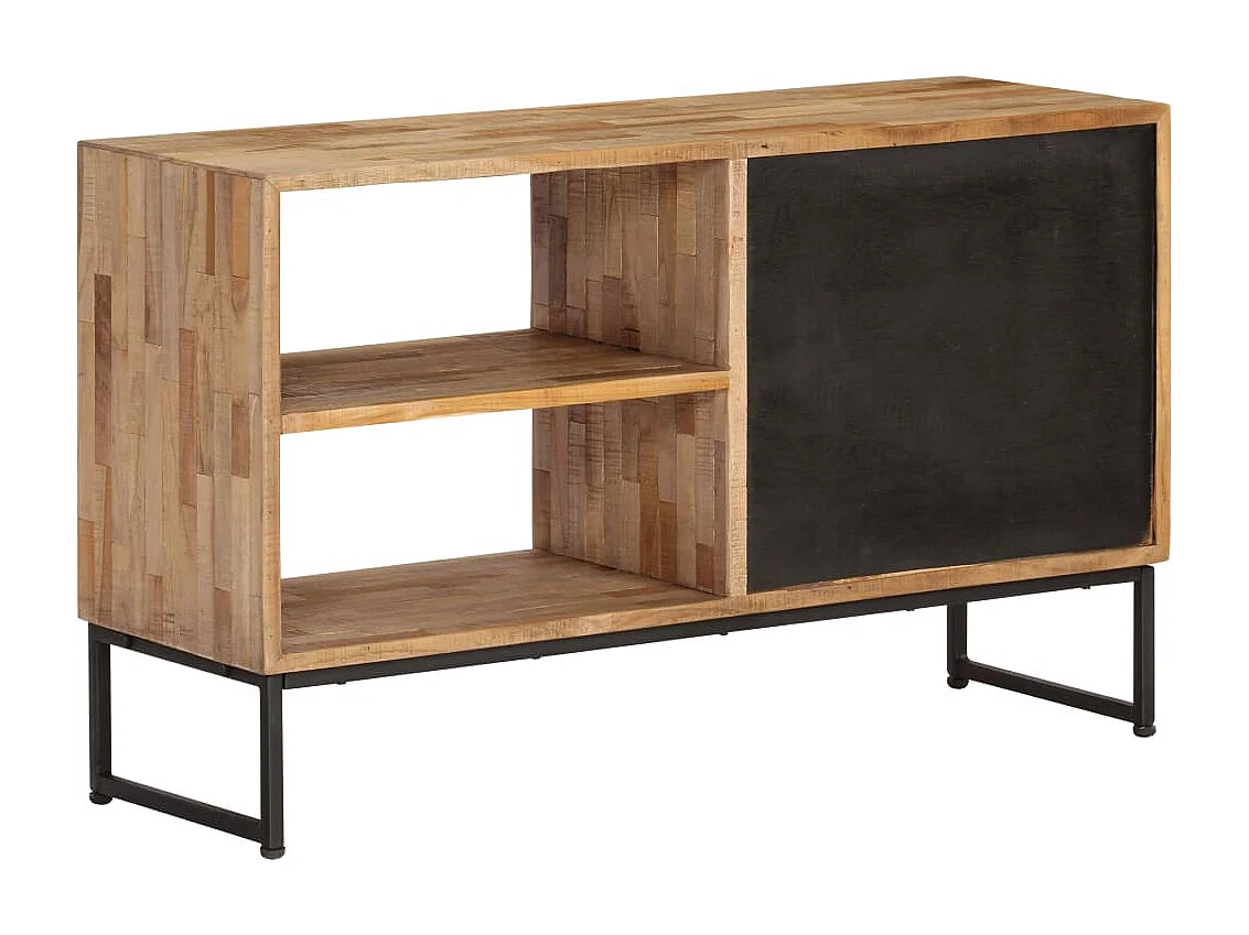 Garden Furniture -  Meuble TV Bois de teck recyclé 90 x 30 x 55 cm